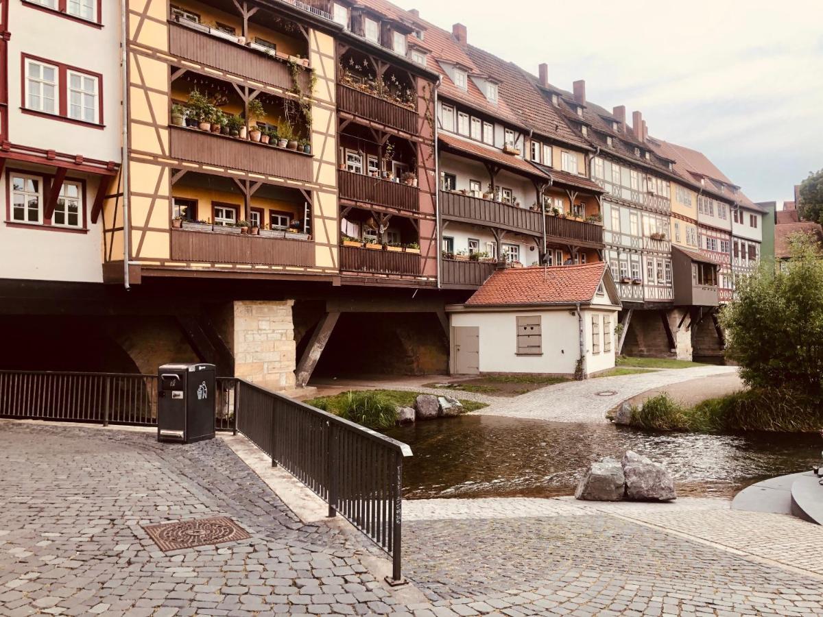 Ferienwohnungen Mey Haus Zum Rosenstock Erfurt Eksteriør bilde
