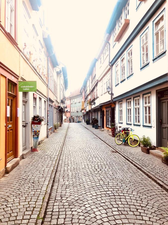 Ferienwohnungen Mey Haus Zum Rosenstock Erfurt Eksteriør bilde