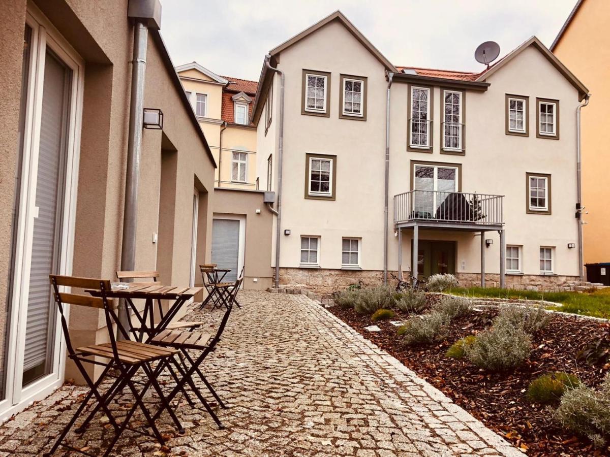 Ferienwohnungen Mey Haus Zum Rosenstock Erfurt Eksteriør bilde