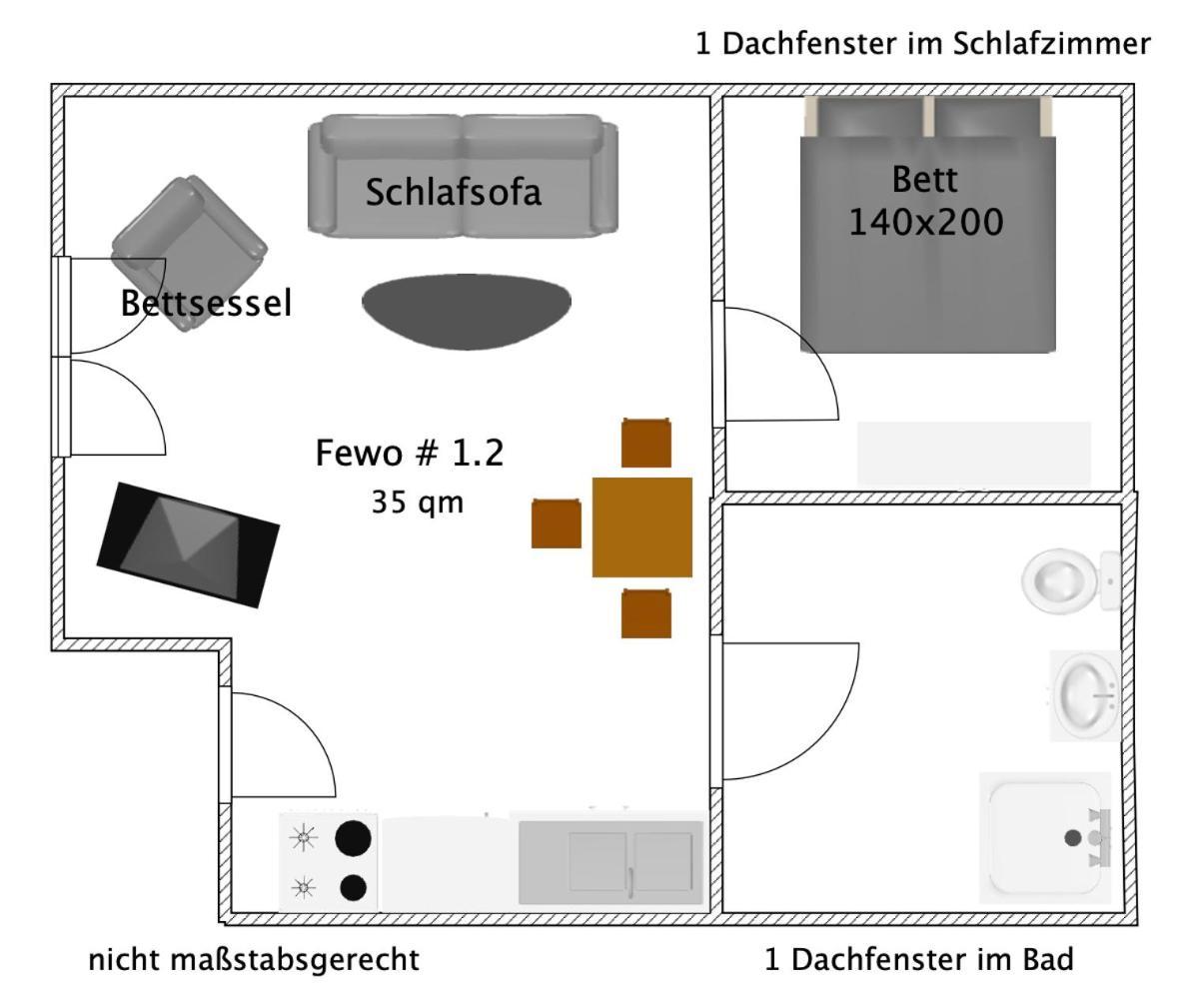 Ferienwohnungen Mey Haus Zum Rosenstock Erfurt Eksteriør bilde