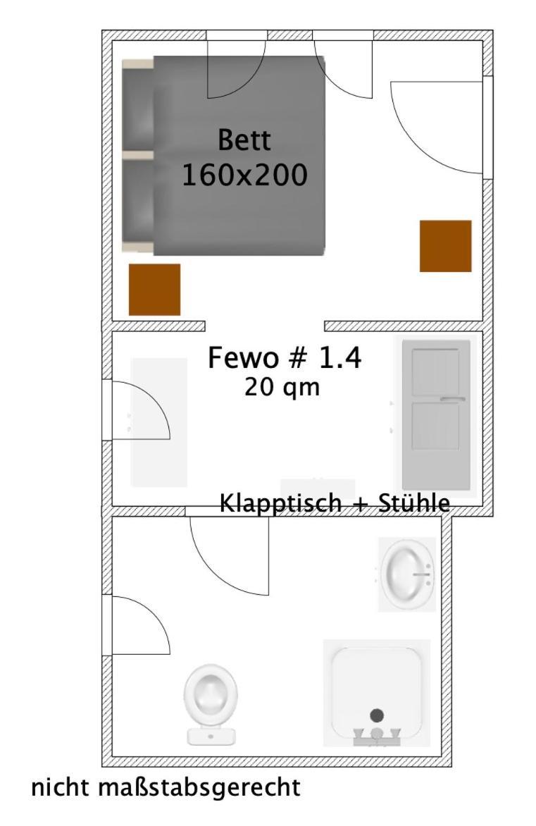 Ferienwohnungen Mey Haus Zum Rosenstock Erfurt Eksteriør bilde