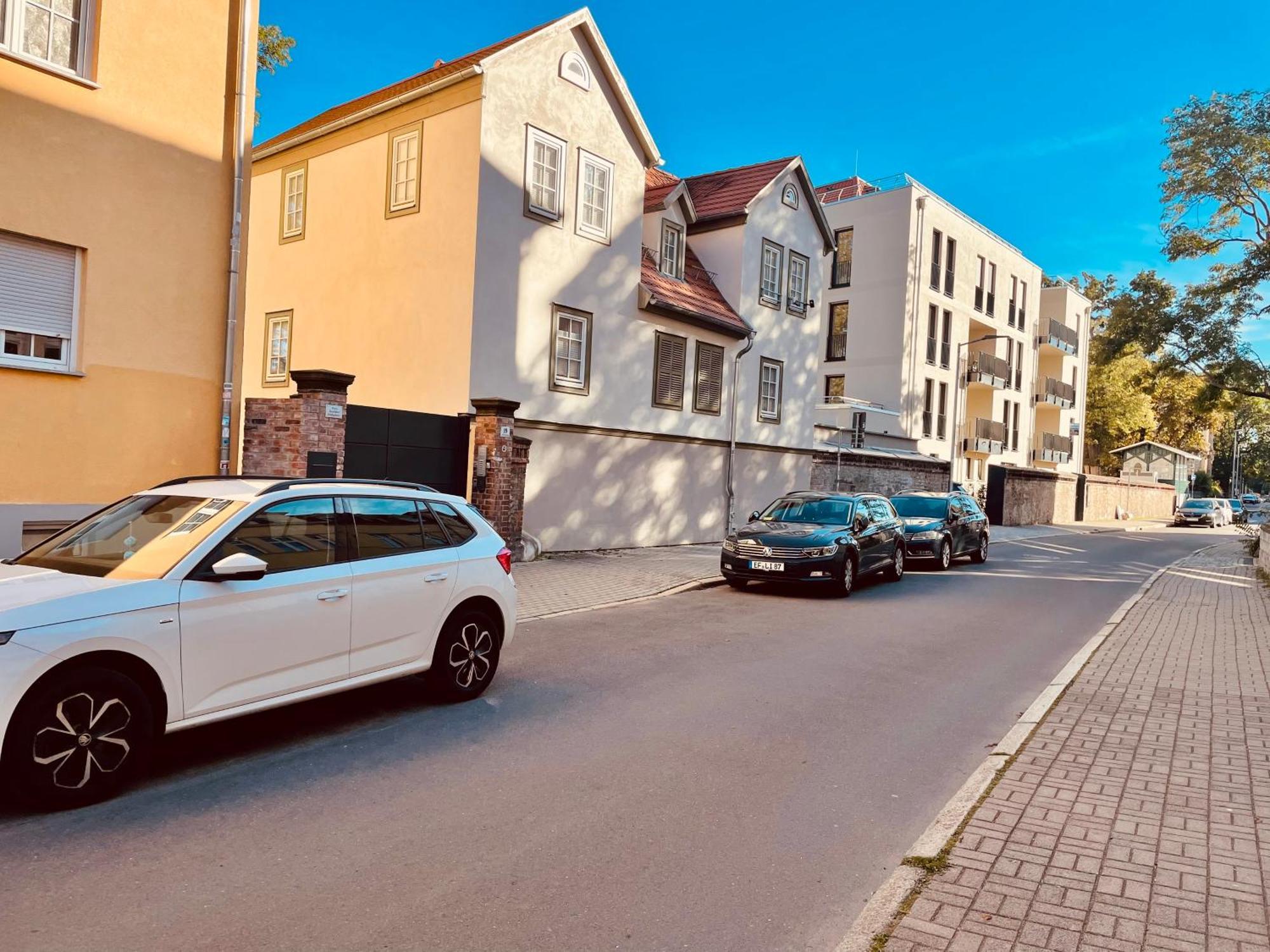 Ferienwohnungen Mey Haus Zum Rosenstock Erfurt Eksteriør bilde
